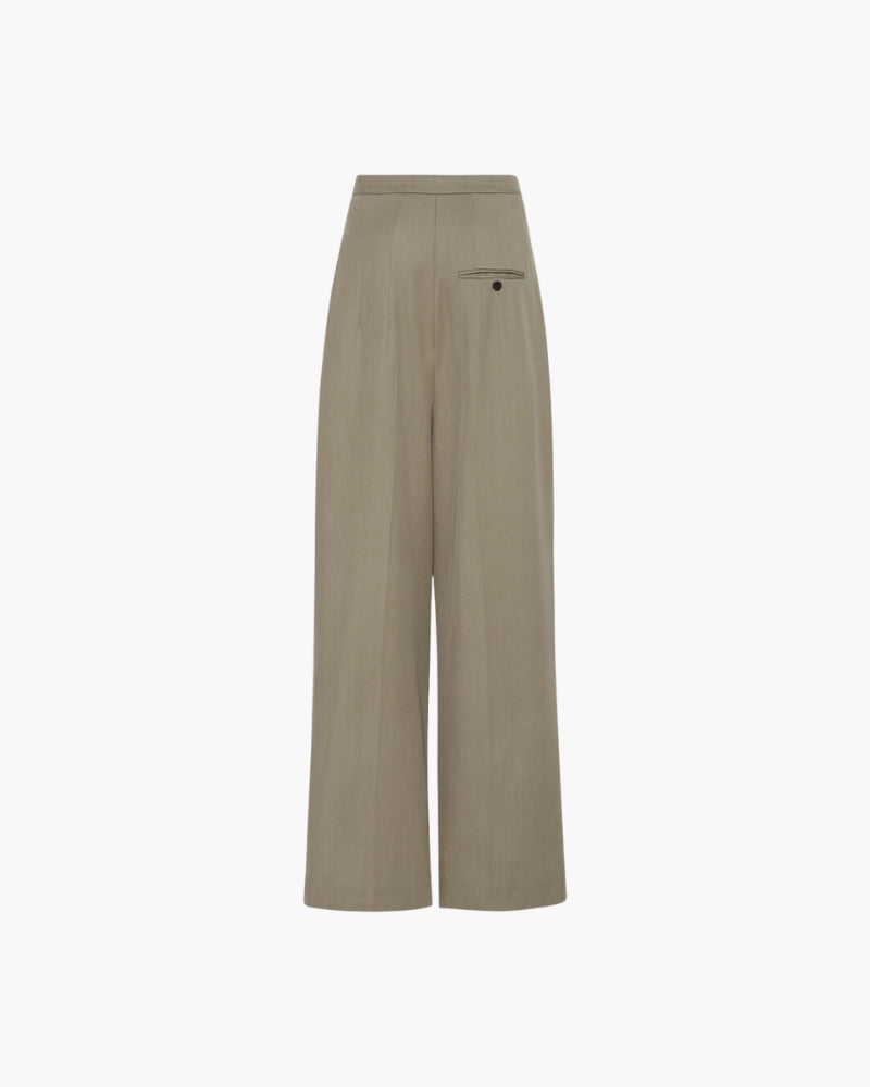 Pantalone Oversize di Lana