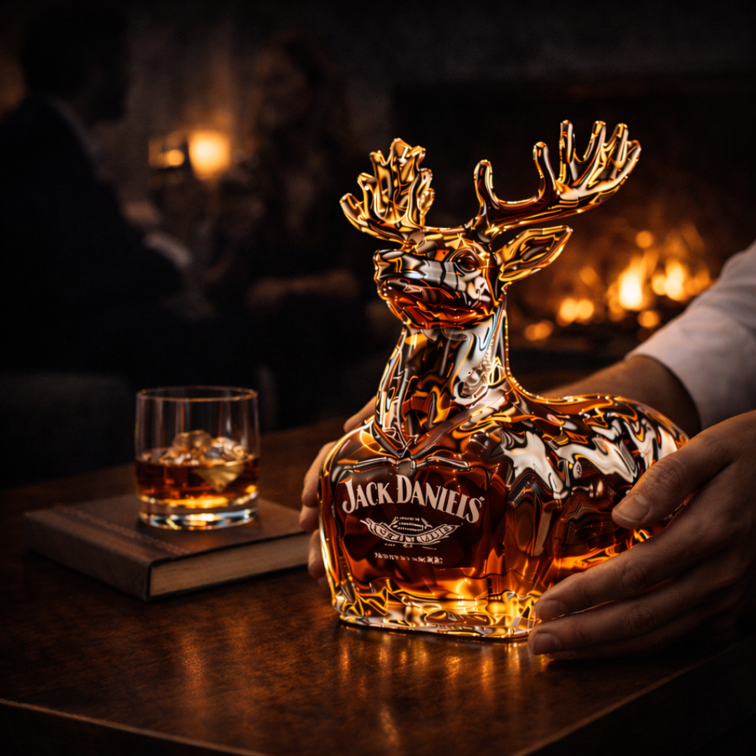 Jack Daniel's Whisky - Christmas Reindeer Edition: The Perfect Festive Gift