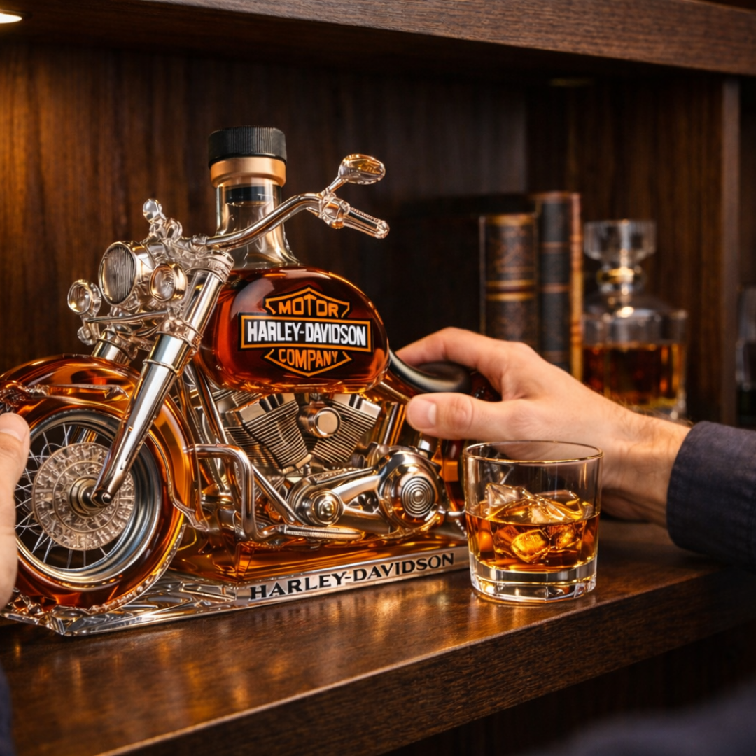 Harley Davidson Whisky Bottle - Collector's Edition