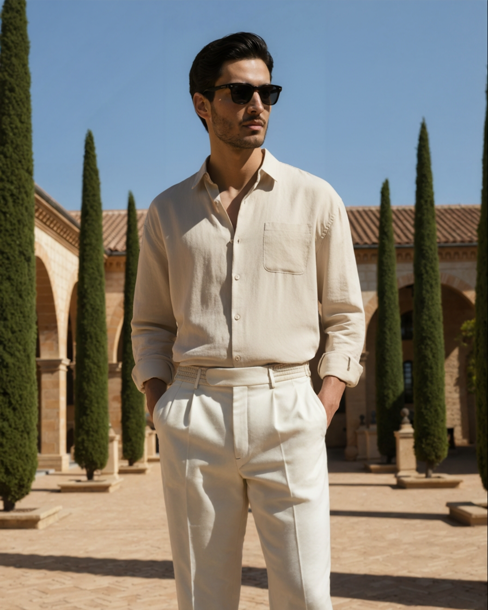 Cape Town - Camicia 100% Lino