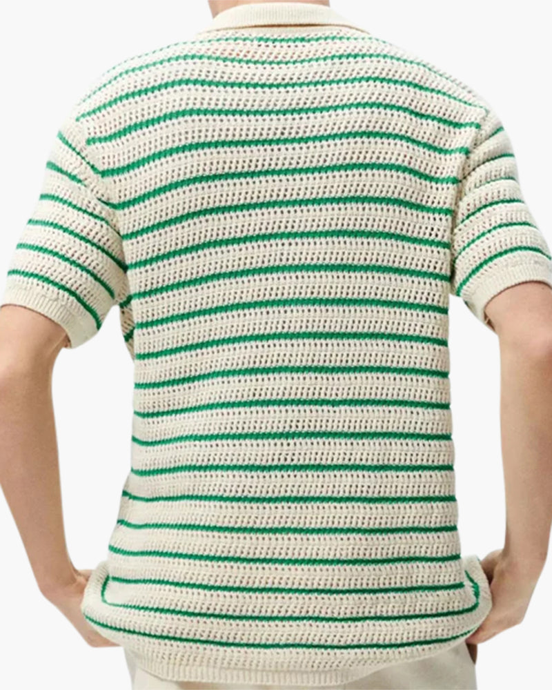 Marbella - Camicia in Maglia con Bottoni